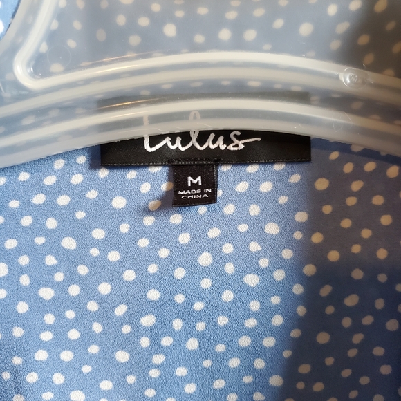 Lulus wrap shirt NWT size M - Picture 2 of 2